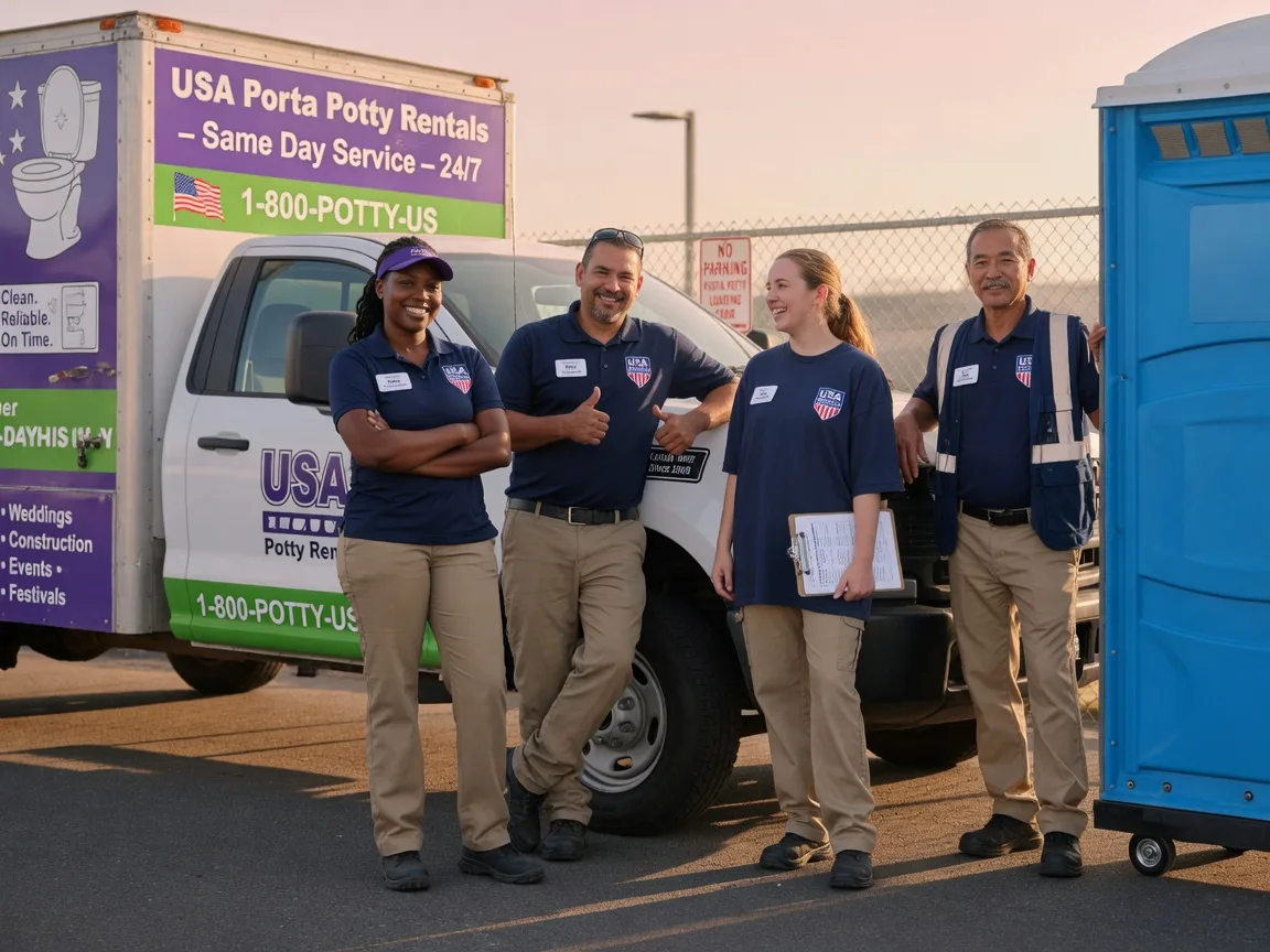 Porta Potty Rental company in Round Lake, IL